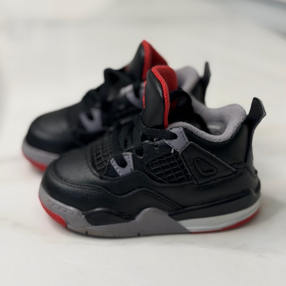 Jordan Kids Sneakers Black and Red